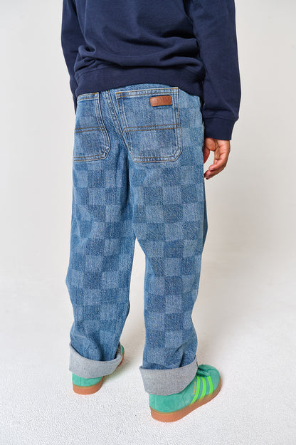 || Tumble ‘N Dry || Geblokte baggy jeans - Arles