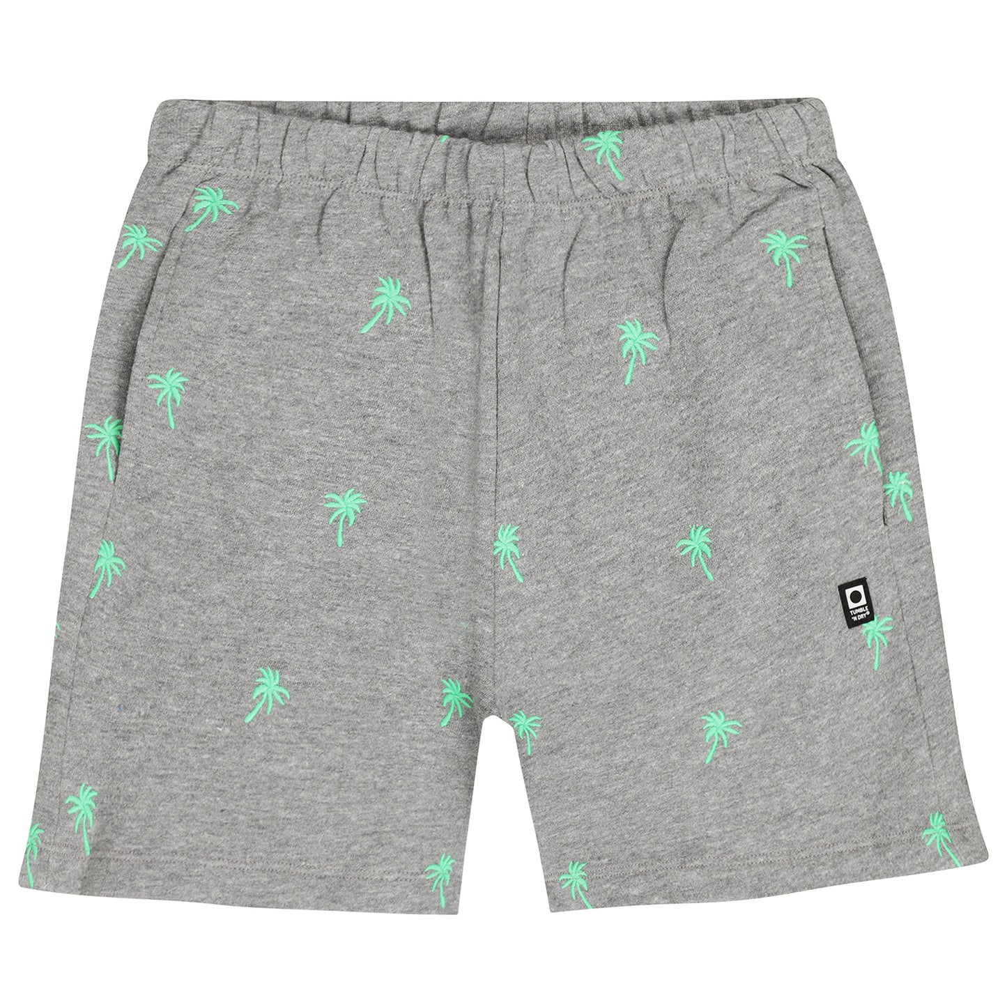 || Tumble ‘N Dry || Jogging short met geborduurde palmbomen - Polynesia