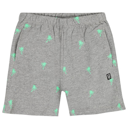 || Tumble ‘N Dry || Jogging short met geborduurde palmbomen - Polynesia