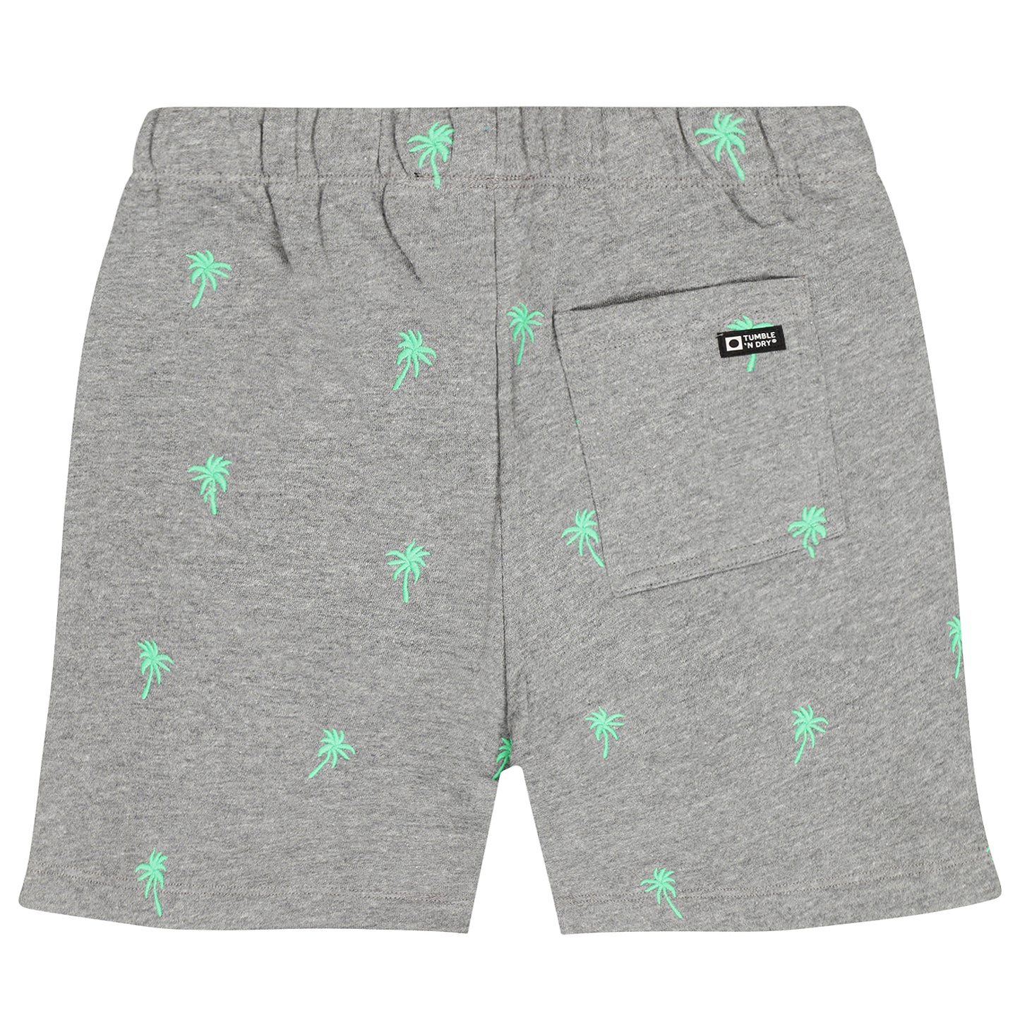 || Tumble ‘N Dry || Jogging short met geborduurde palmbomen - Polynesia