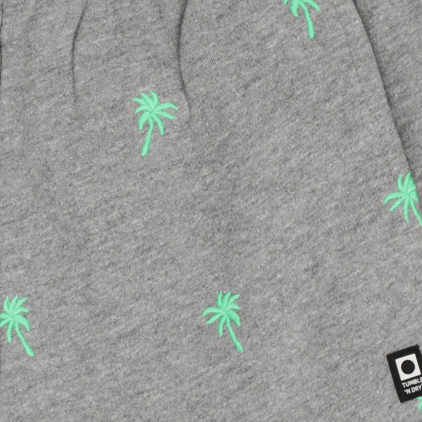 || Tumble ‘N Dry || Jogging short met geborduurde palmbomen - Polynesia