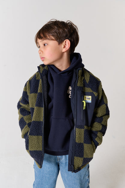 || Tumble ‘N Dry || Geruite teddy jas - Cody