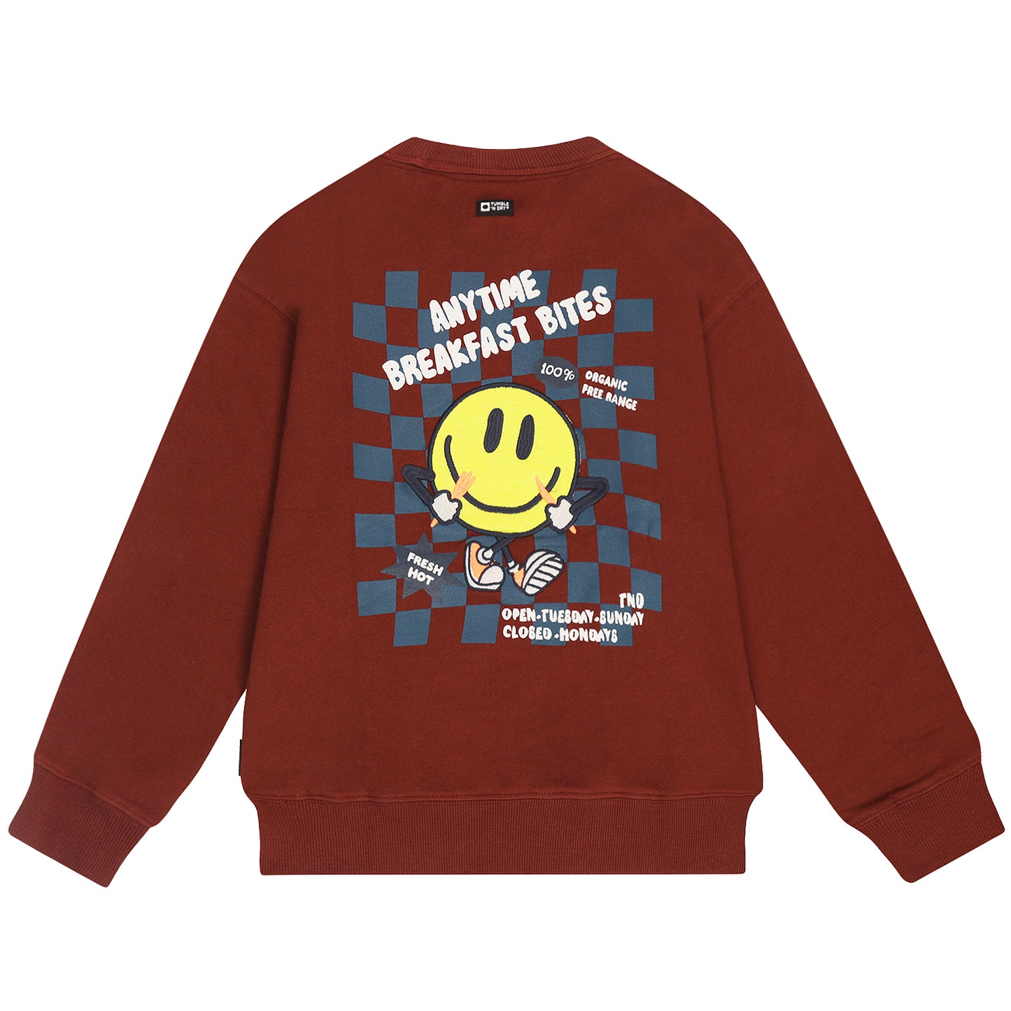 || Tumble ‘N Dry || Sweater met smiley backprint - Harwich