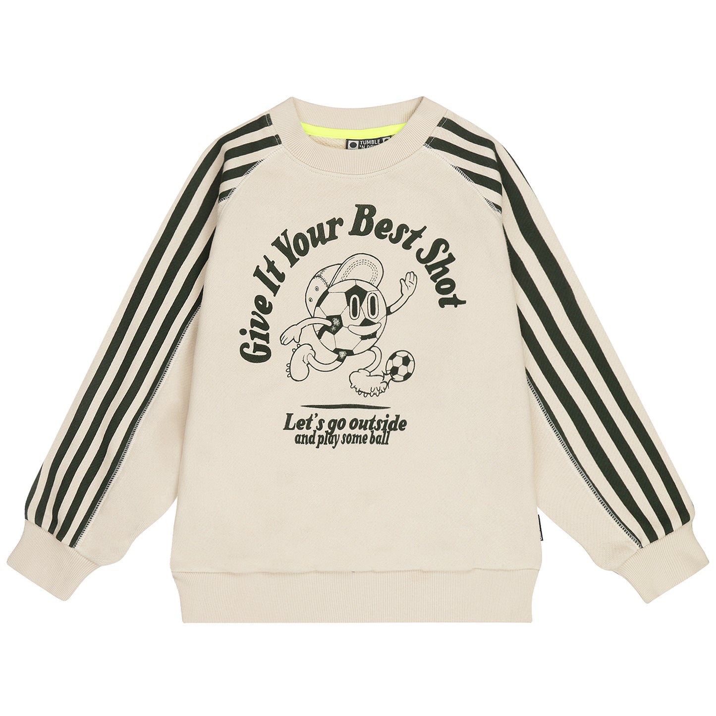 || Tumble ‘N Dry || Sweater ‘give it your best shot’ - Stanley