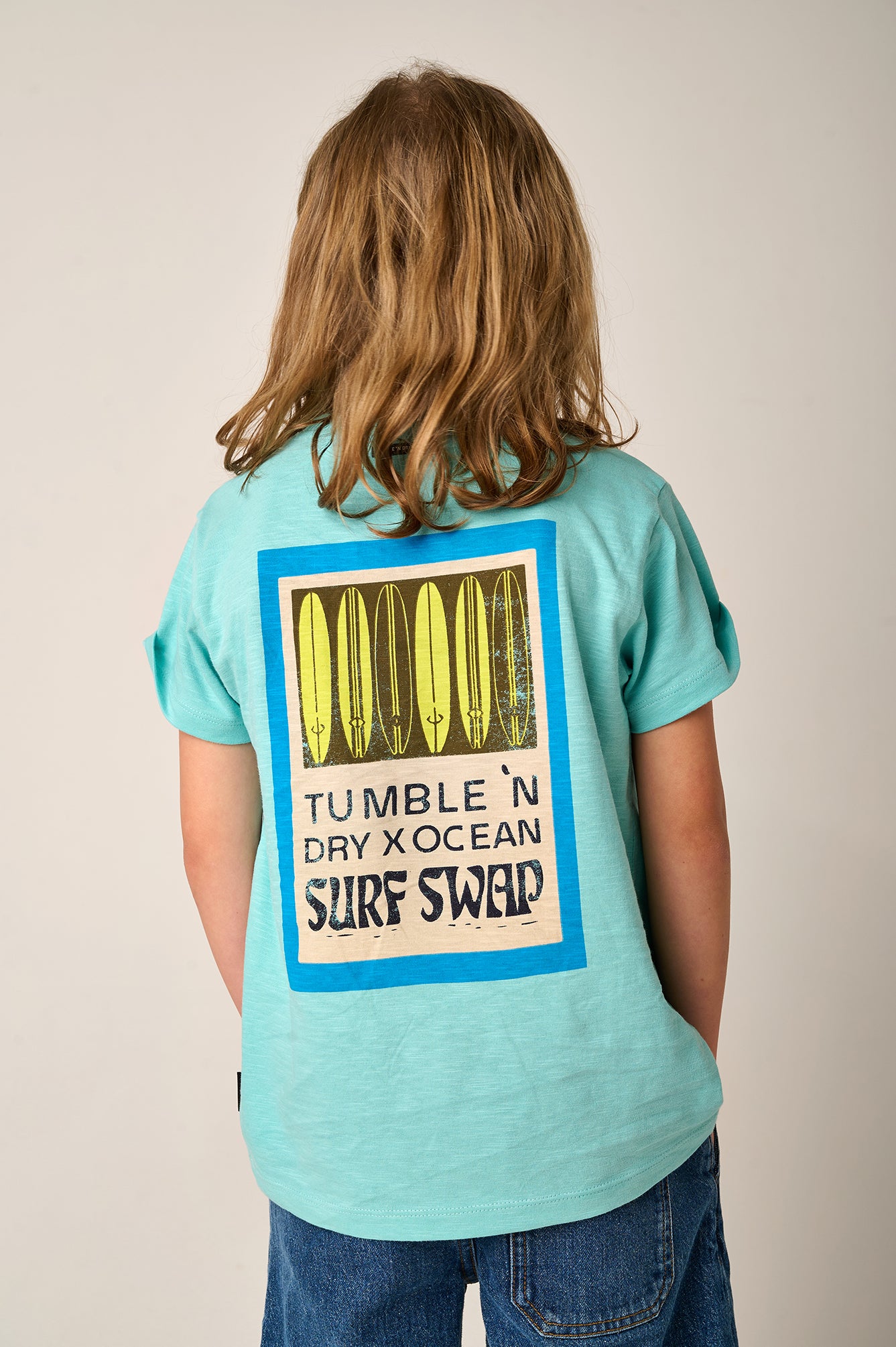 || Tumble ‘N Dry || T-shirt ‘Surf Swap’ - Reef