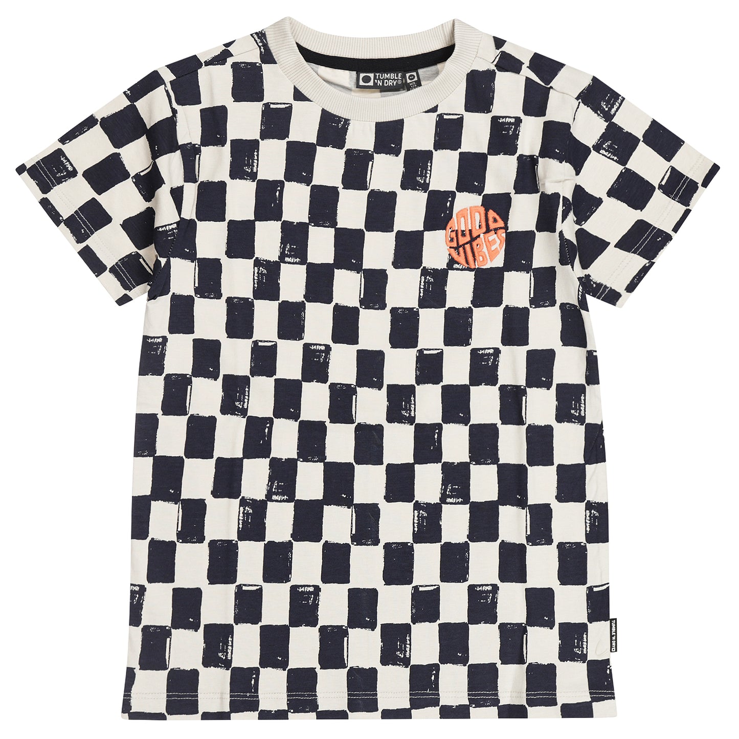 || Tumble ‘N Dry || Geblokt t-shirt - Shallow