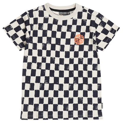 || Tumble ‘N Dry || Geblokt t-shirt - Shallow