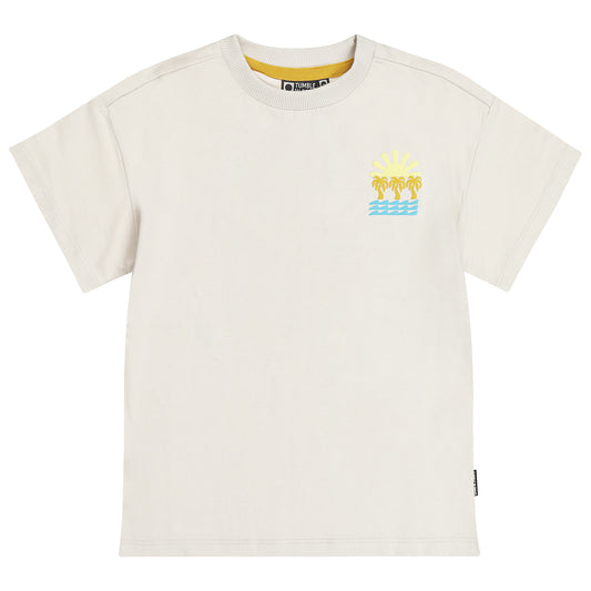 || Tumble ‘N Dry || T-shirt met backprint - Saltwater