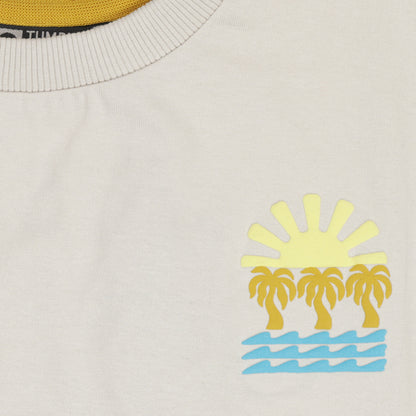 || Tumble ‘N Dry || T-shirt met backprint - Saltwater