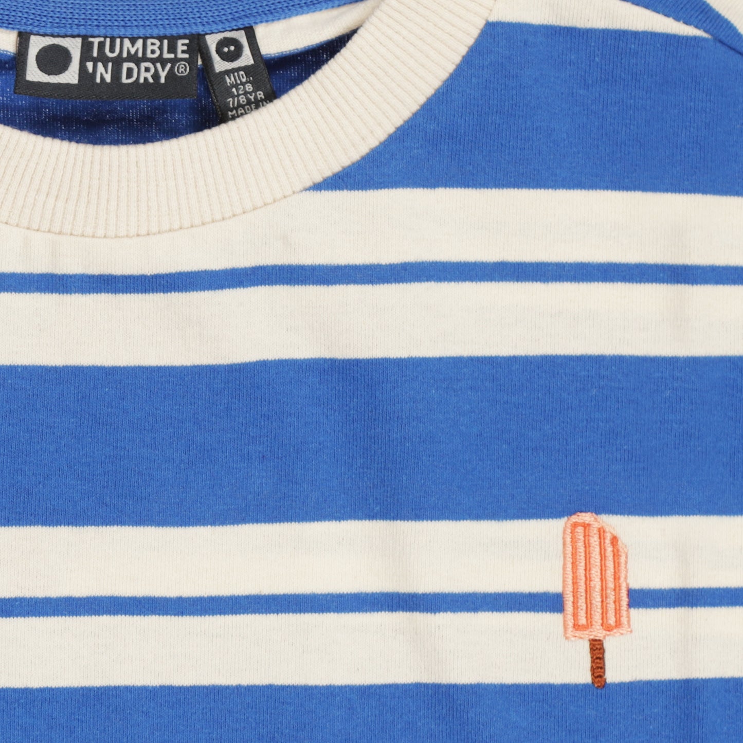 || Tumble ‘N Dry || Gestreept t-shirt met ijsje - Nautic