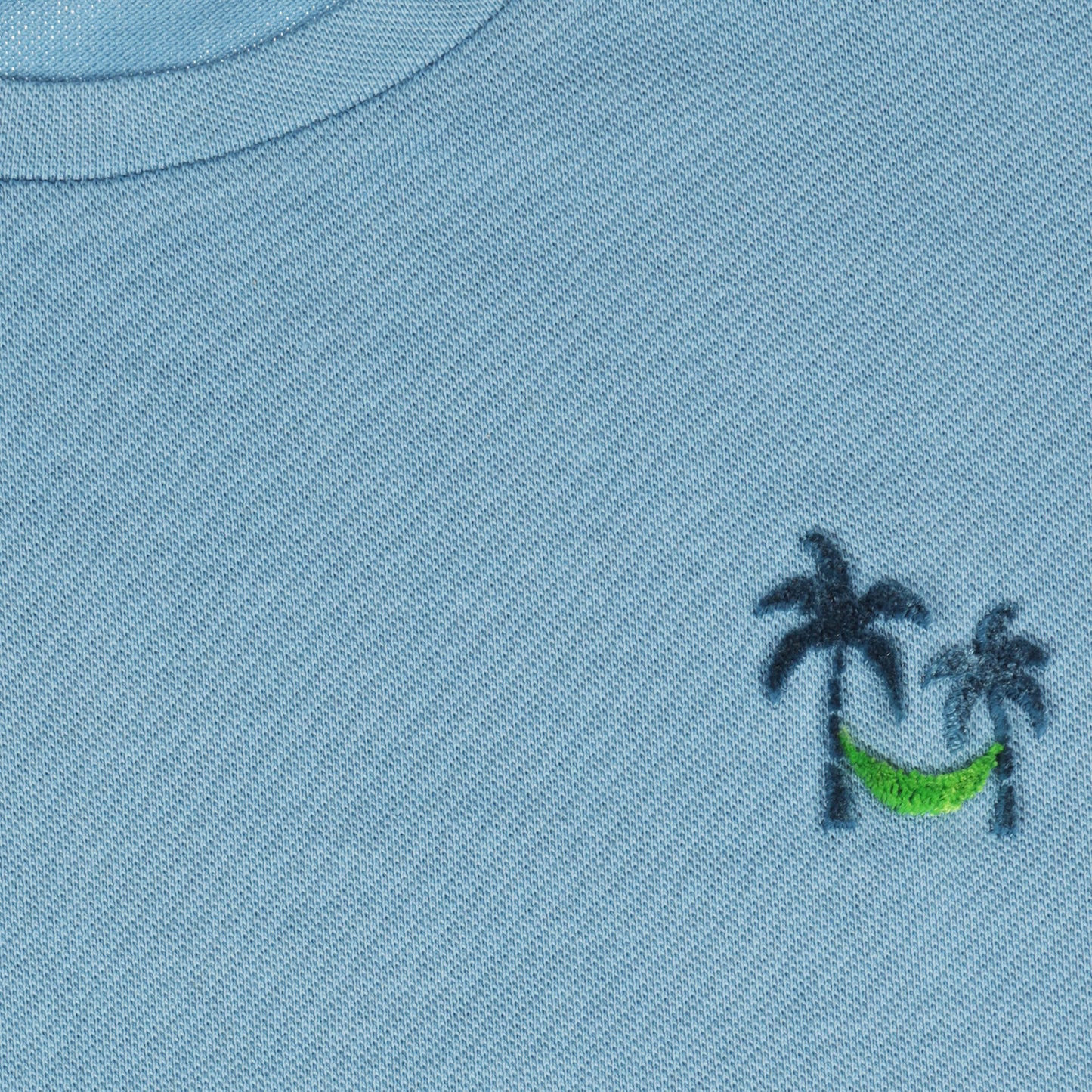|| Tumble ‘N Dry || Piqué t-shirt met palmbomen - Airlie Beach