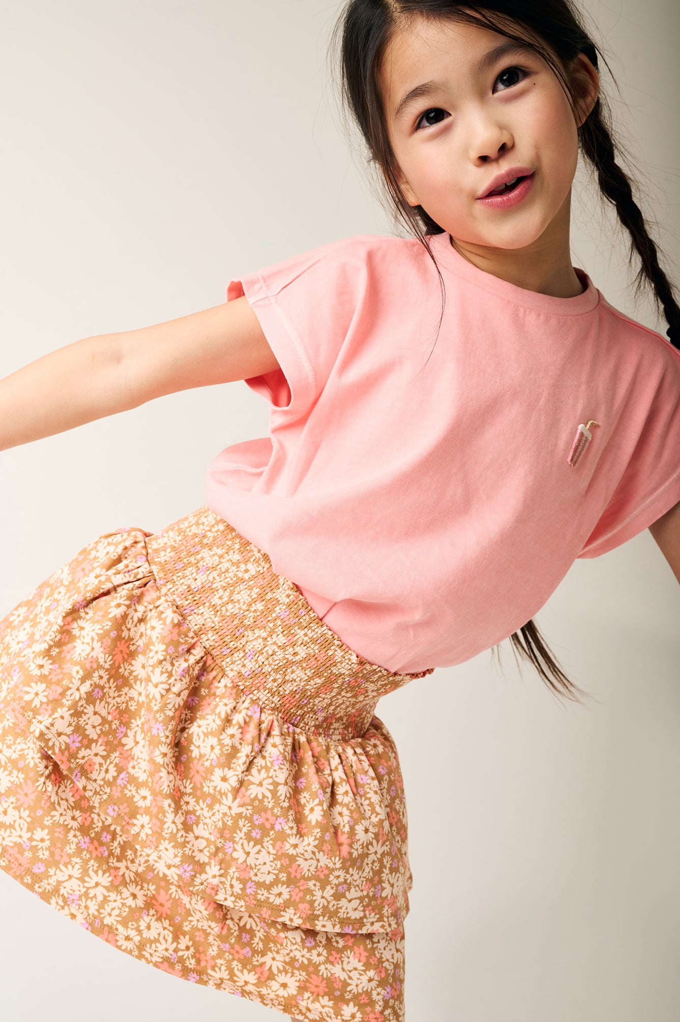 || Tumble ‘N Dry || Strokenrok met bloemen - Santa Ana