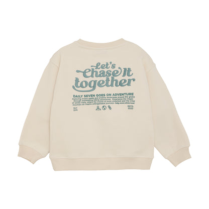 || Daily7 || Oversized sweater met backprint