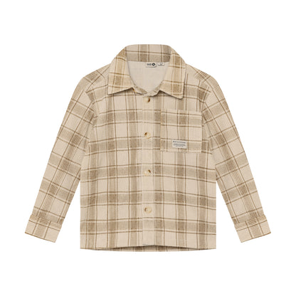 || Daily7 || Geruit shirt in corduroy