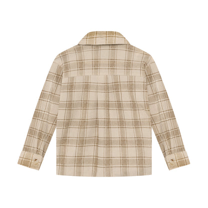 || Daily7 || Geruit shirt in corduroy