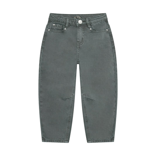 || Daily7 || Jeans jungle green - Barrel fit