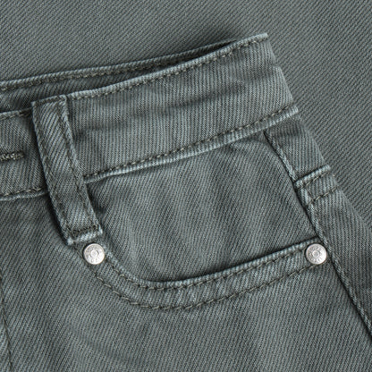|| Daily7 || Jeans jungle green - Barrel fit