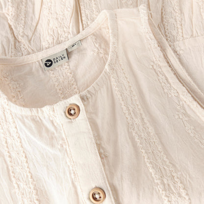 || Daily7 || Katoenen top met broderie