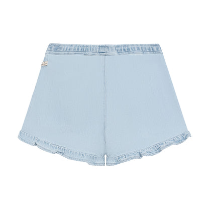 || Daily7 || Denim shorts met ruffels