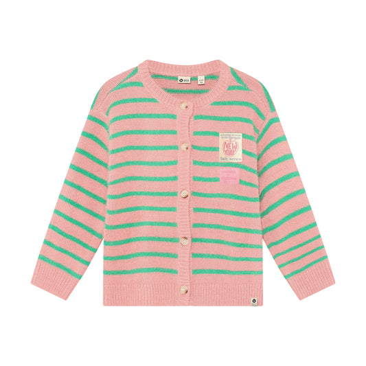 || Daily7 || Fluffy vest met strepen