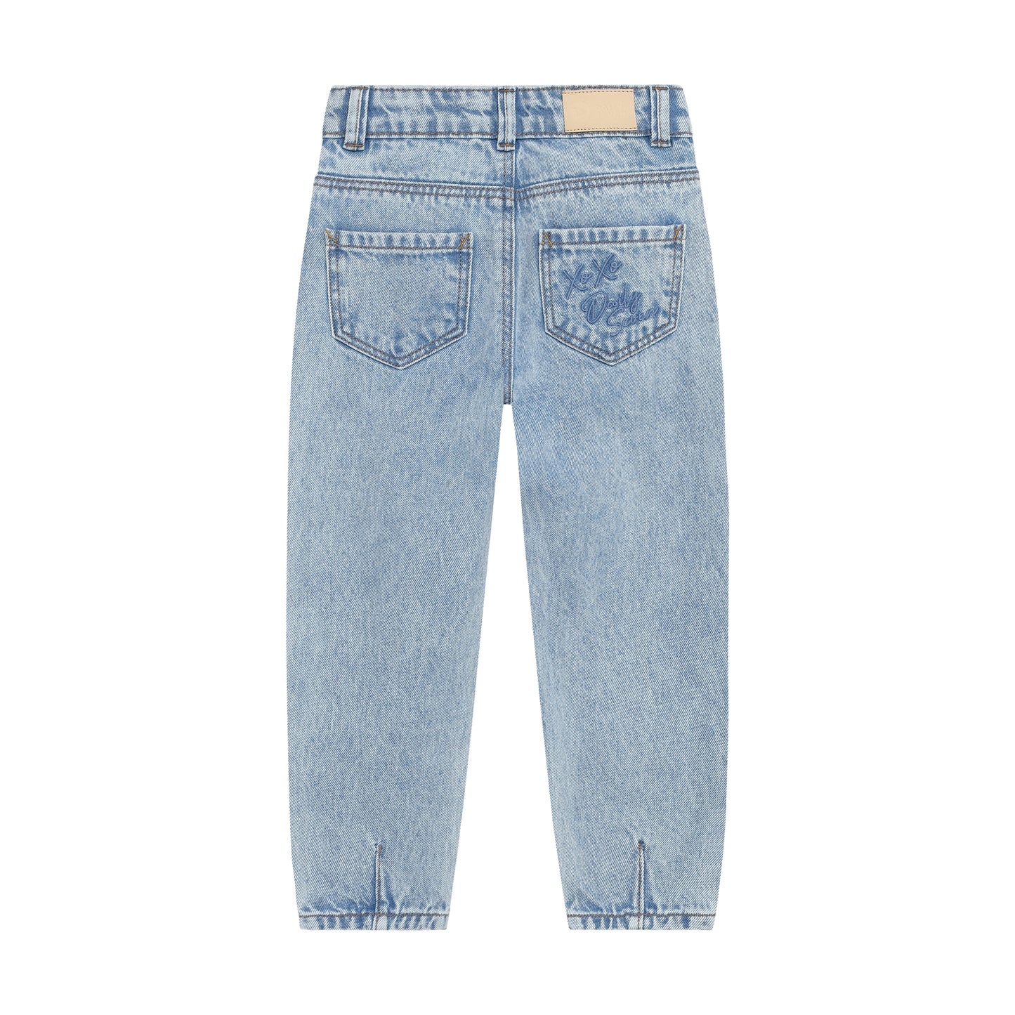 || Daily7 || Jeans met geborduurde harten - Mom Fit