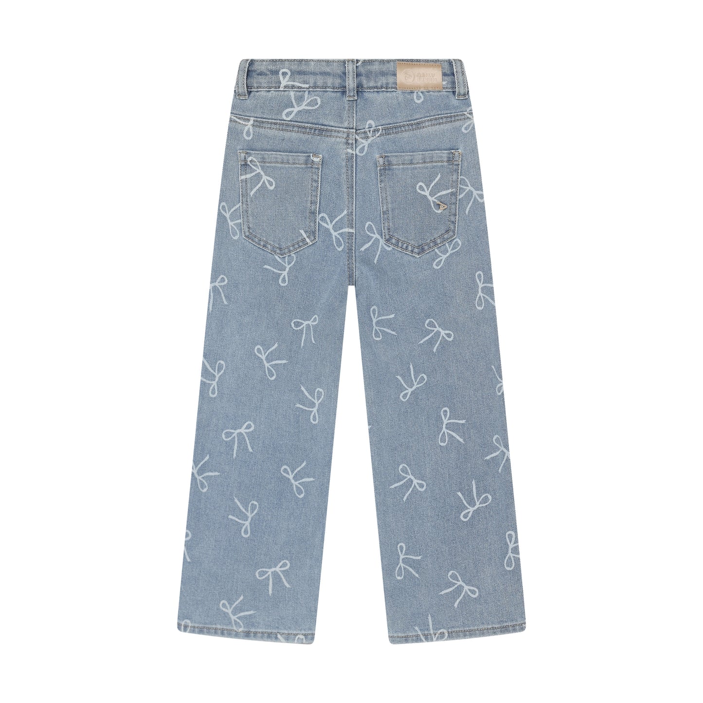 || Daily7 || Jeans met strikjes - Wide Fit