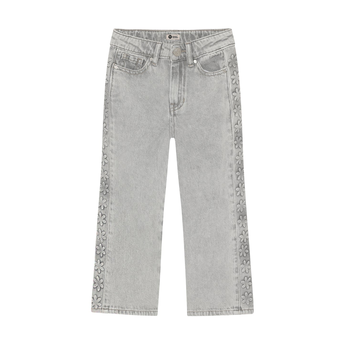 || Daily7 || Wideleg jeans met embossing