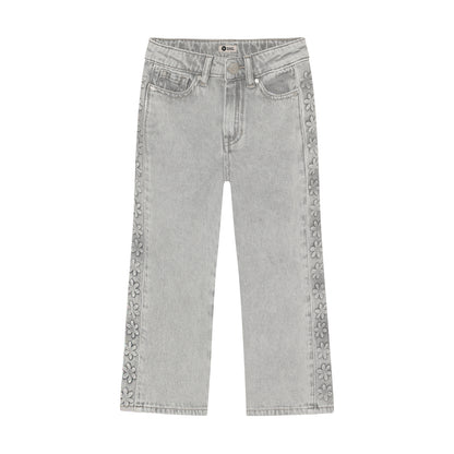 || Daily7 || Wideleg jeans met embossing