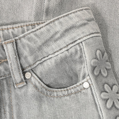 || Daily7 || Wideleg jeans met embossing