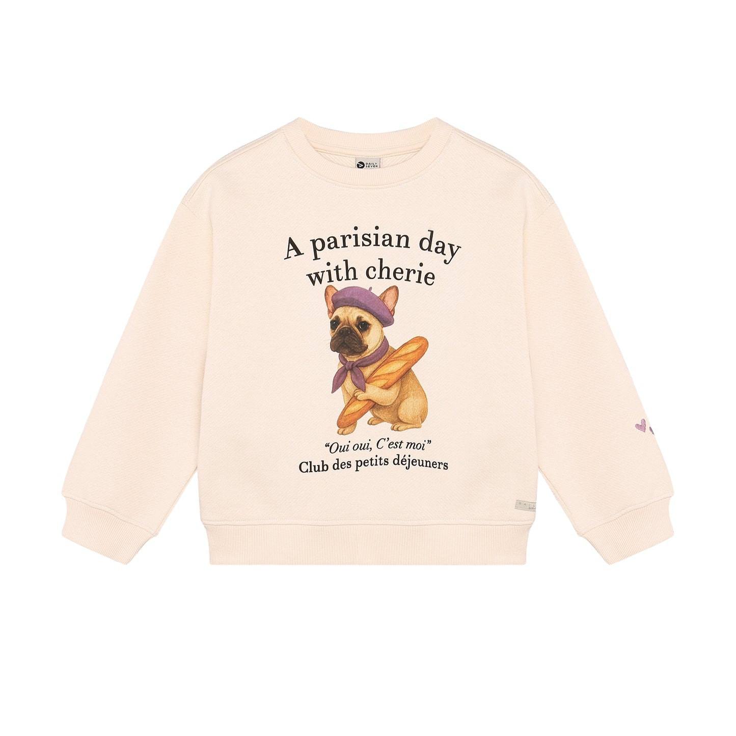 || Daily7 || Sweater met Franse hond