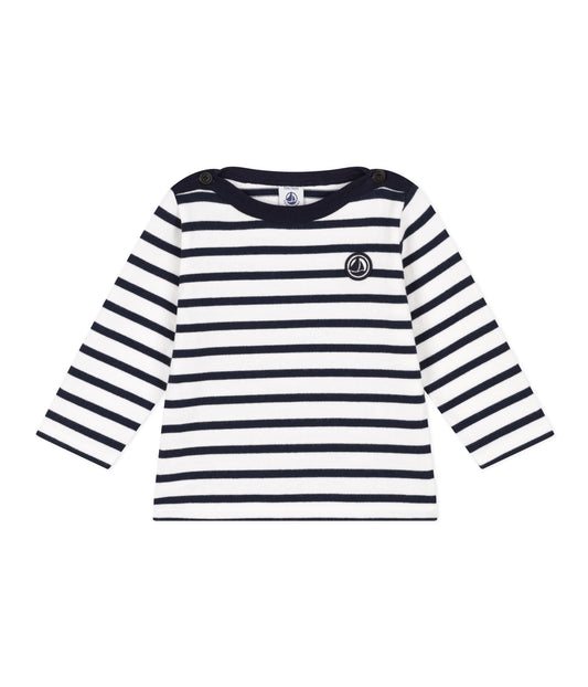 || Petit Bateau || Basis trui - Getsreept