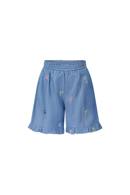 || Le Chic || Soepel short met borduursel - Dutti