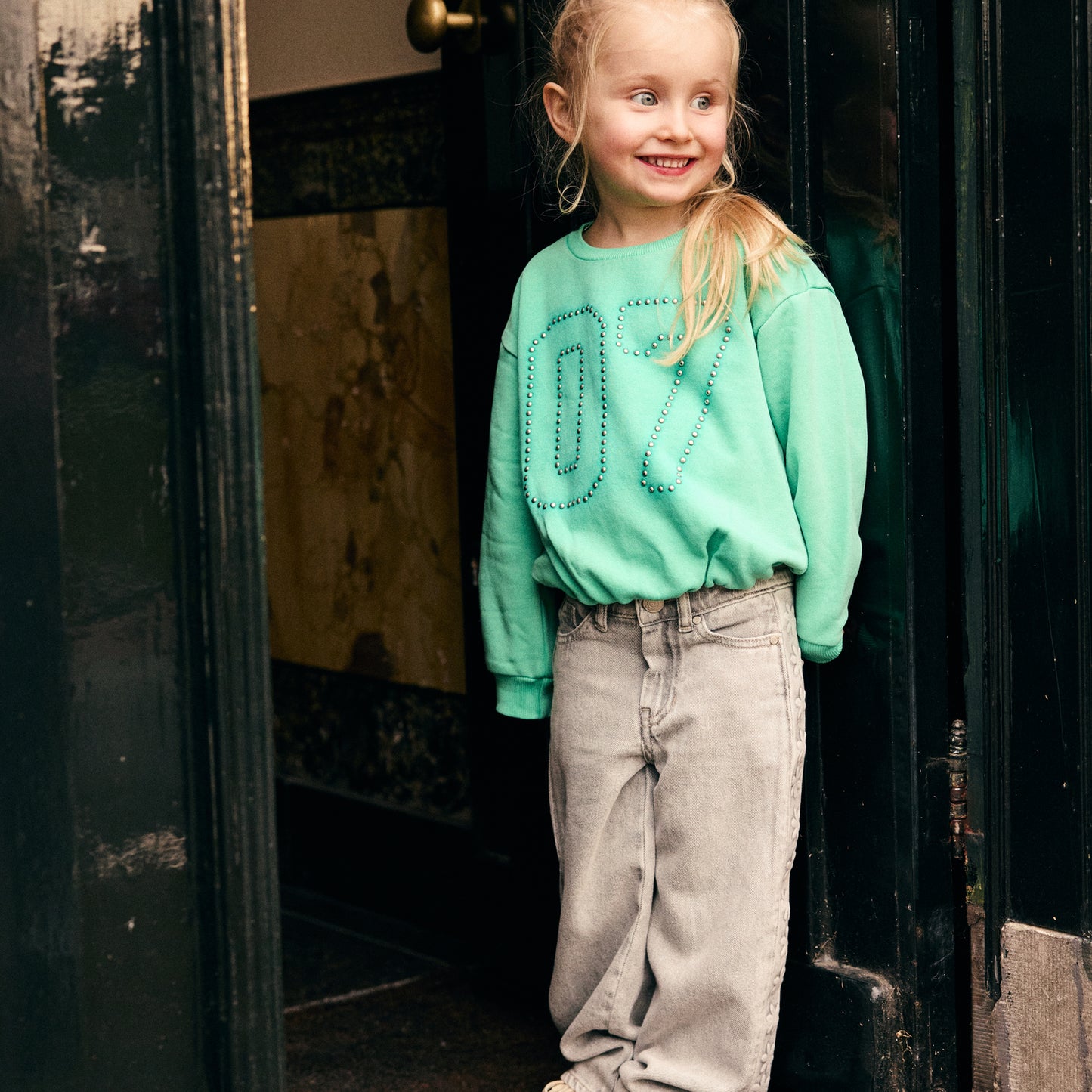 || Daily7 || Wideleg jeans met embossing