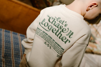 || Daily7 || Oversized sweater met backprint