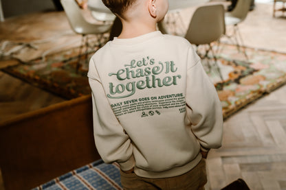 || Daily7 || Oversized sweater met backprint