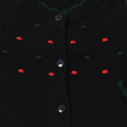 || Dr.Kid || Gebreid vest met geschulpt randje