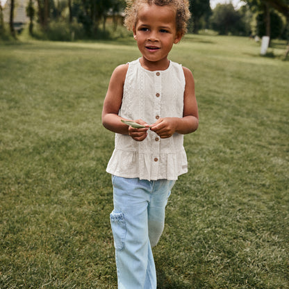 || Daily7 || Katoenen top met broderie