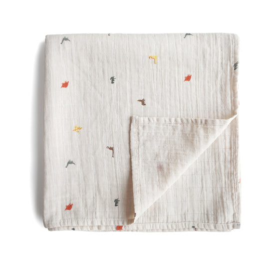 Mushie Hydrofiele Doek XL - Dino