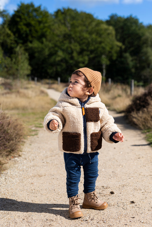 || Noppies || Reversible winterjas teddy - Navy