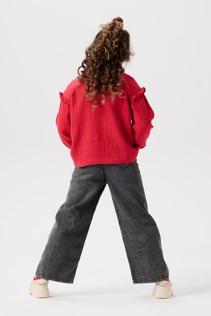 || Noppies || Mousseline blouse met ruffles
