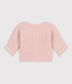 || Petit Bateau || Basis gebreid vest met knopen - Roze