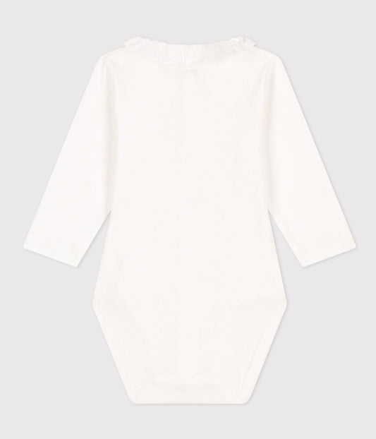 || Petit Bateau || Basis babyromper met kraagje
