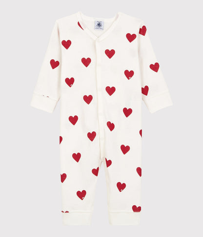 || Petit Bateau || Basis boxpak zonder voetjes - Harten