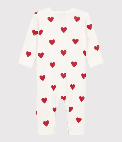 || Petit Bateau || Basis boxpak zonder voetjes - Harten