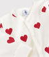 || Petit Bateau || Basis boxpak zonder voetjes - Harten