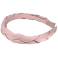 || Your Little Miss || Brede diadeem met vlecht - Vanilla satin