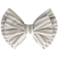 || Your Little Miss || Haarspeld met dubbele strik - Linen Stripe