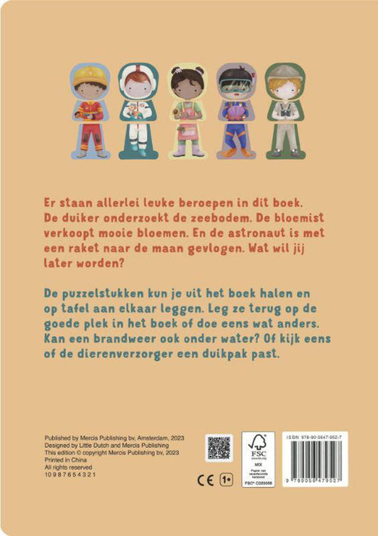 || Little Dutch || Puzzelboek - Beroepen