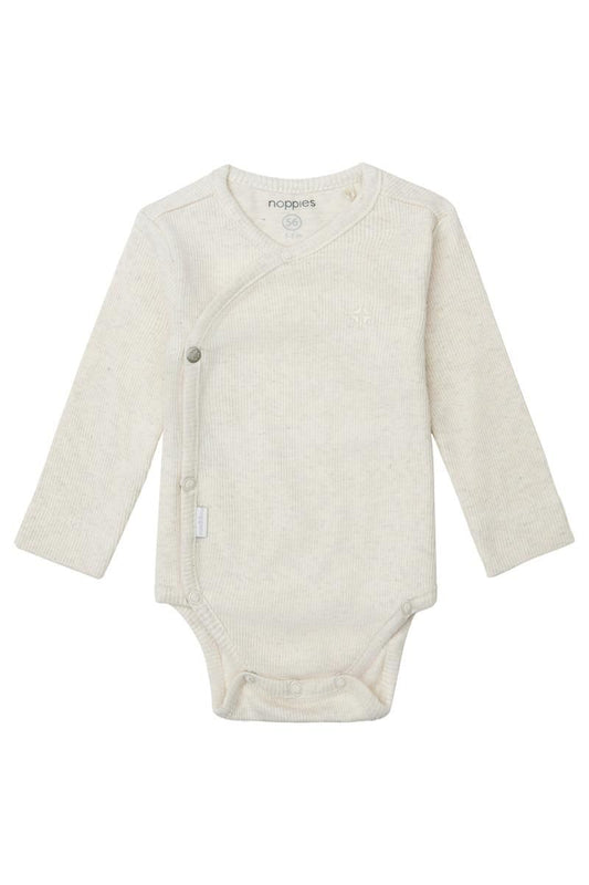 || Noppies || Basis overslaggromper - Oatmeal