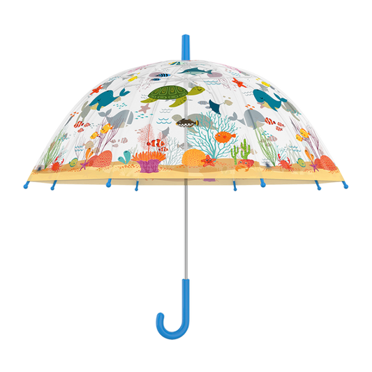|| Esschert Design || Kinderparaplu doorzichtig - Zeedieren